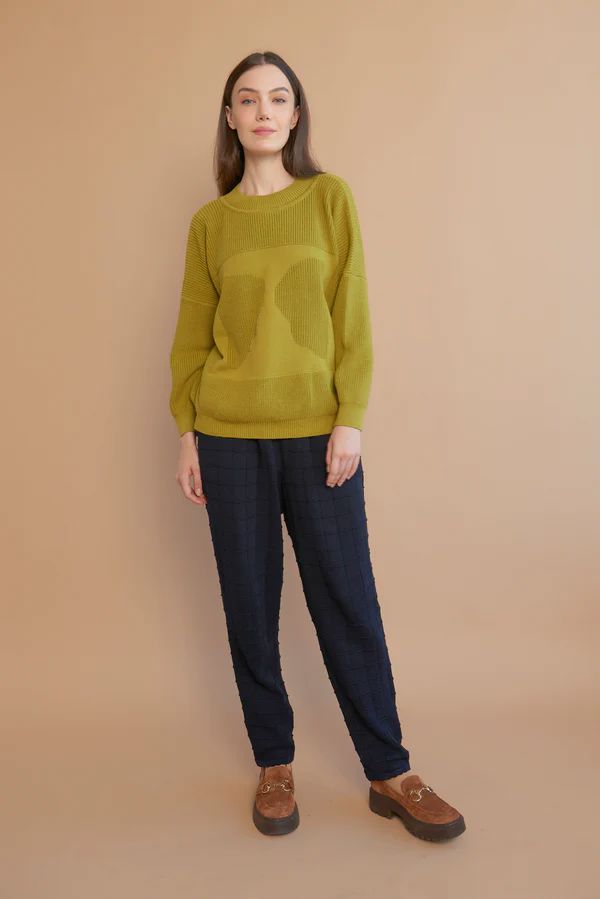 OAT AVA Moa Jumper - Pistachio Jumpers + Knitwear - Zabecca Living