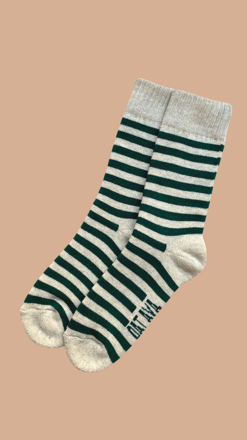 OAT AVA Winter Socks - Forest Run Socks - Zabecca Living