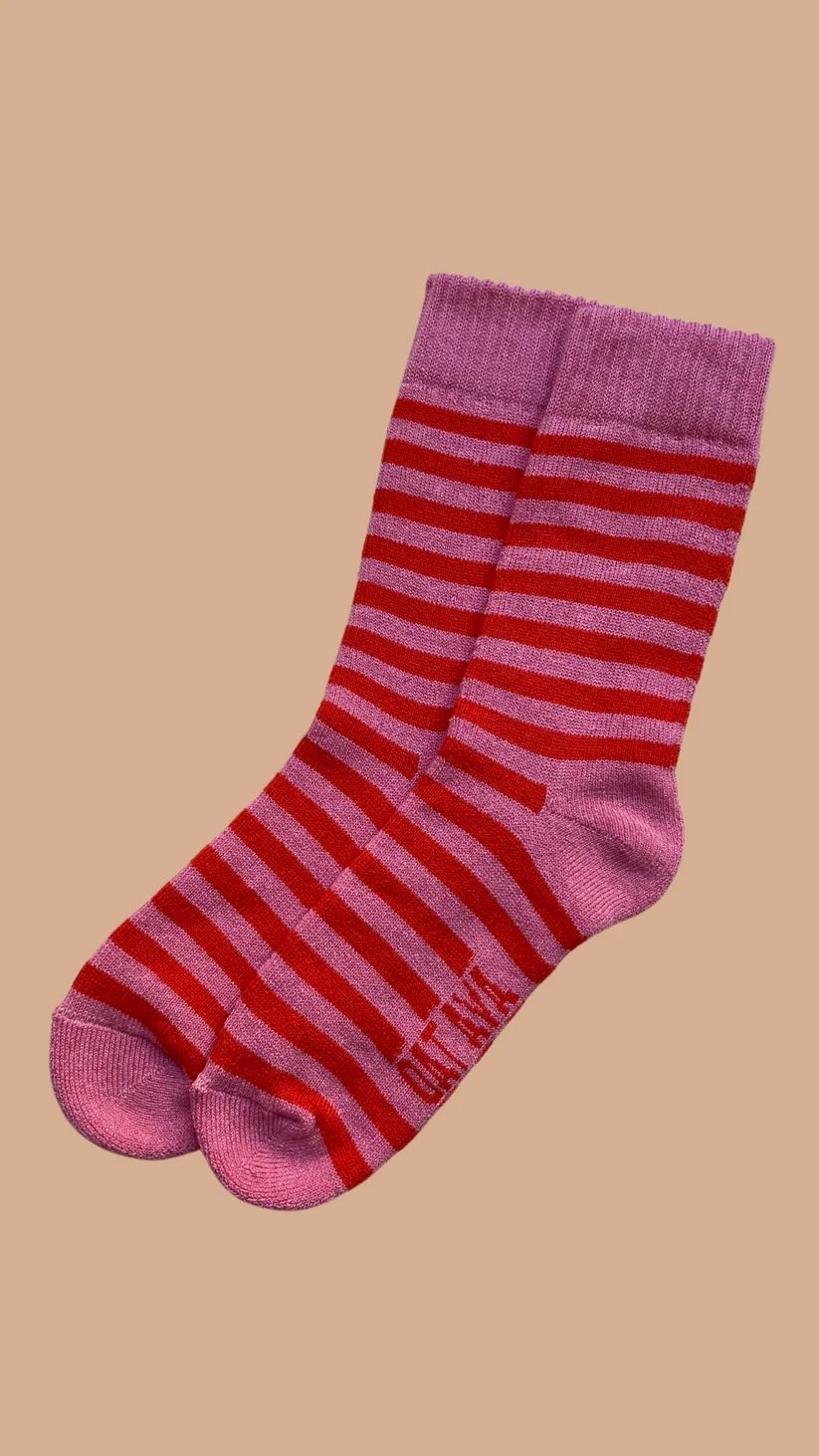 OAT AVA Winter Socks - Love Bomb Socks - Zabecca Living