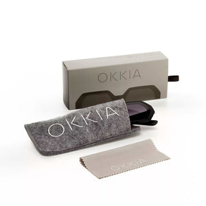 OKKIA Andrea Sunglasses - Black Sunglasses - Zabecca Living