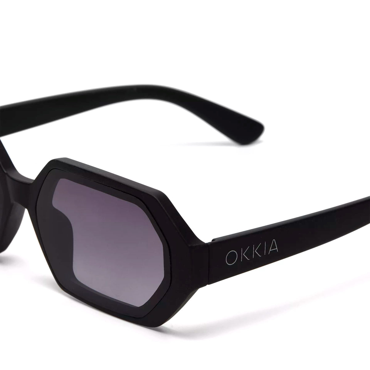 OKKIA Andrea Sunglasses - Black Sunglasses - Zabecca Living