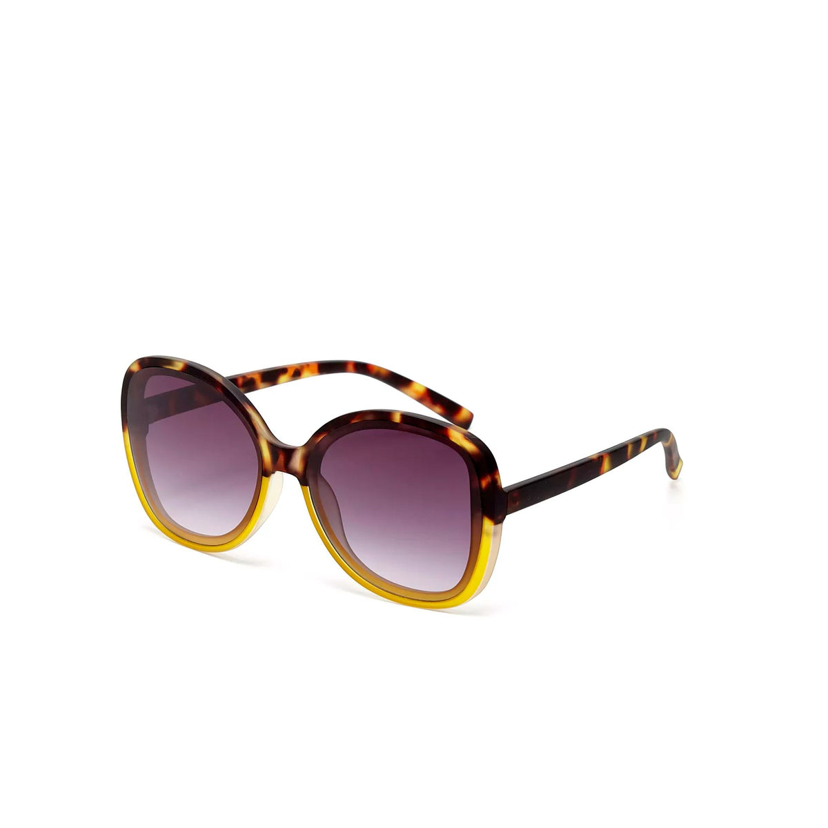 OKKIA Anna Sunglasses - Havana Yellow Sunglasses - Zabecca Living