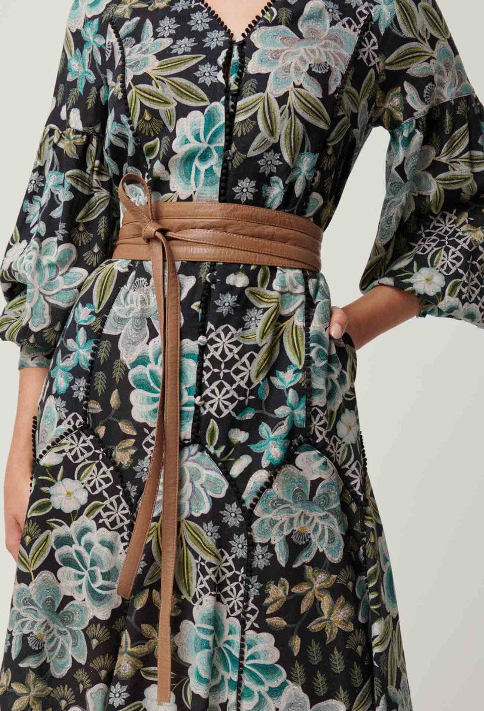 ONCE WAS Milton Leather Belt - Husk BELT - Zabecca Living