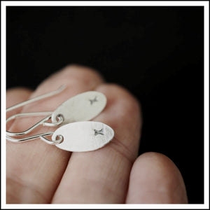 PAIRD Baci Earrings - Silver Earrings - Zabecca Living