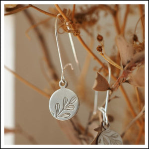 PAIRD Banksia Sprig Kidney Wires Earrings - Zabecca Living