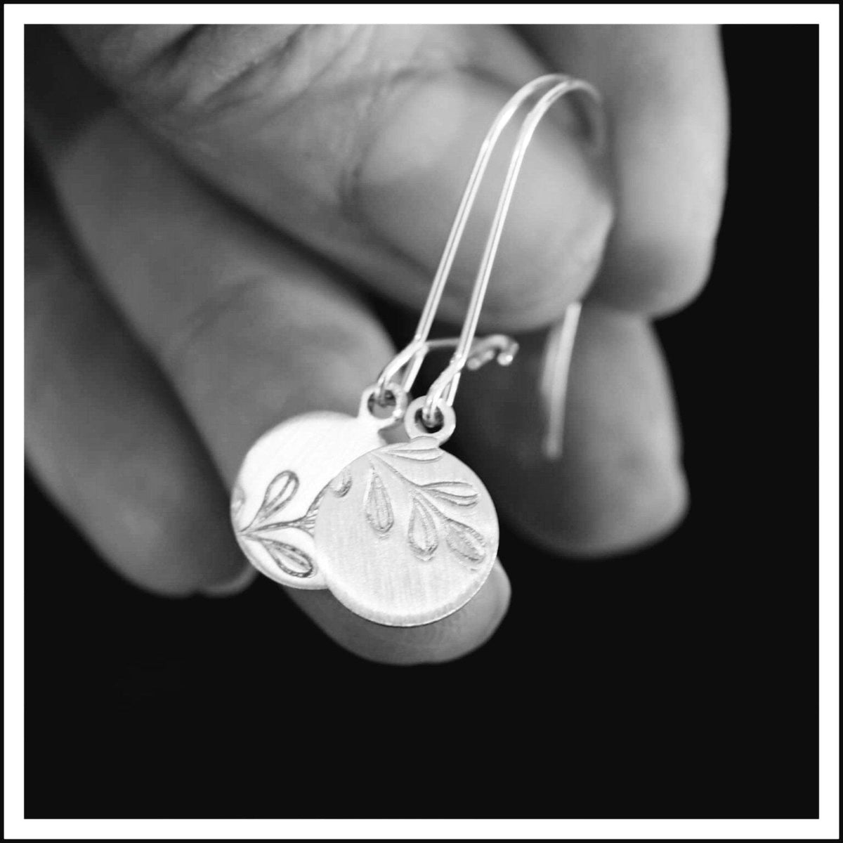 PAIRD Banksia Sprig Kidney Wires Earrings - Zabecca Living