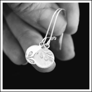 PAIRD Banksia Sprig Kidney Wires Earrings - Zabecca Living