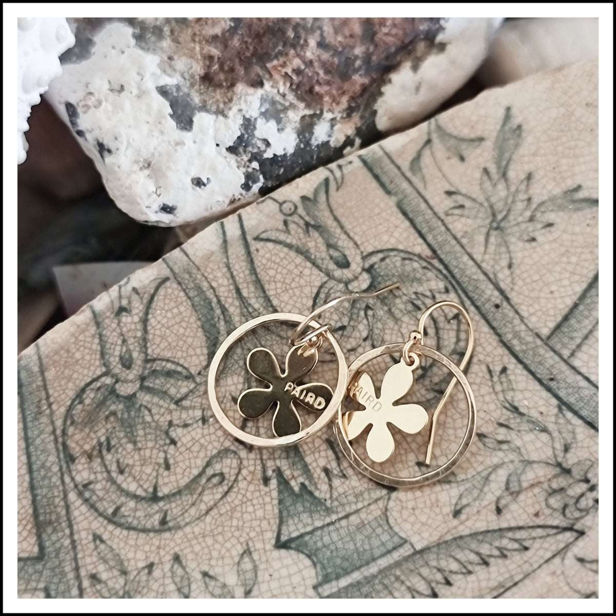 PAIRD Daisy Halo Earrings Earrings - Zabecca Living