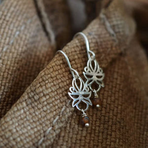 PAIRD Folklore Standard Earwires Earrings - Silver Earrings - Zabecca Living