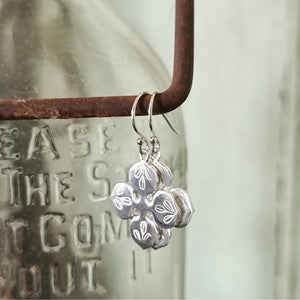 PAIRD Morning Star Standard Earwire Earrings - Silver Earrings - Zabecca Living