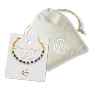 PALAS Lapis Lazuli Purity Bracelet BRACELET - Zabecca Living
