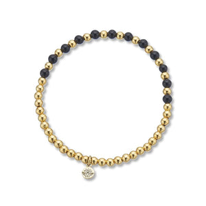 PALAS Onyx Lotus Purity Bracelet BRACELET - Zabecca Living