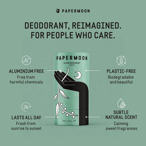PAPERMOON Clean Deodorant - Wattle BODY PRODUCTS - Zabecca Living