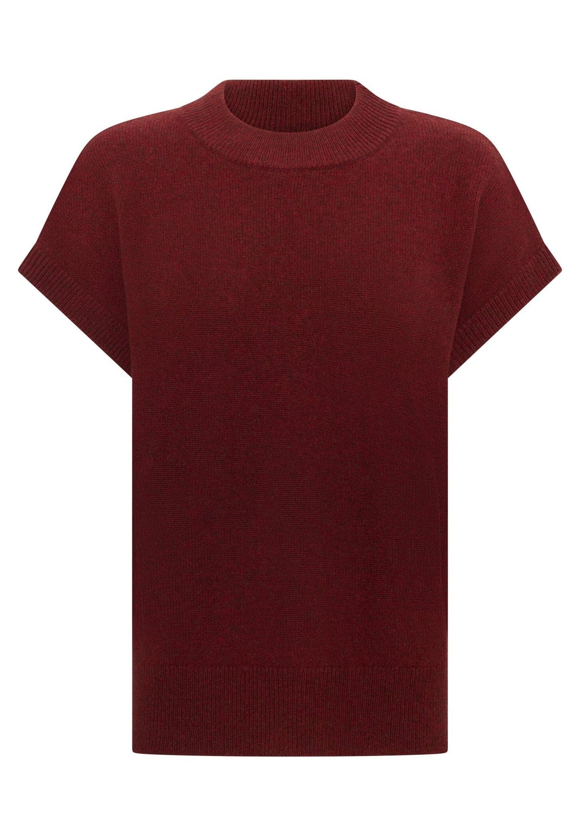POL Astor Turtleneck Tee - Wine Jumpers + Knitwear - Zabecca Living