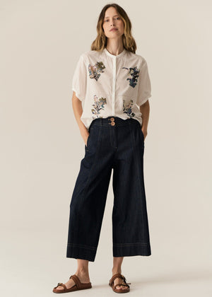POL Botanist Shirt - Botanist Print Shirts & Blouses - Zabecca Living