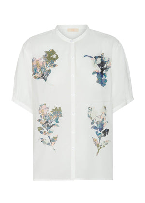 POL Botanist Shirt - Botanist Print Shirts & Blouses - Zabecca Living