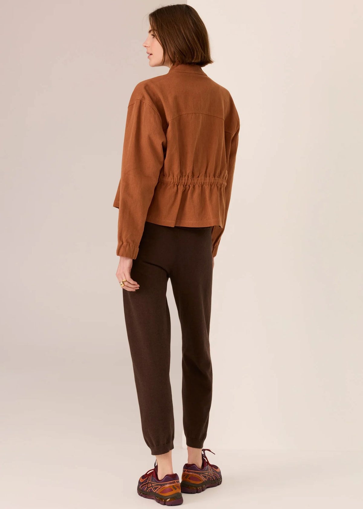 POL Bronel Jacket - Toffee Jacket - Zabecca Living