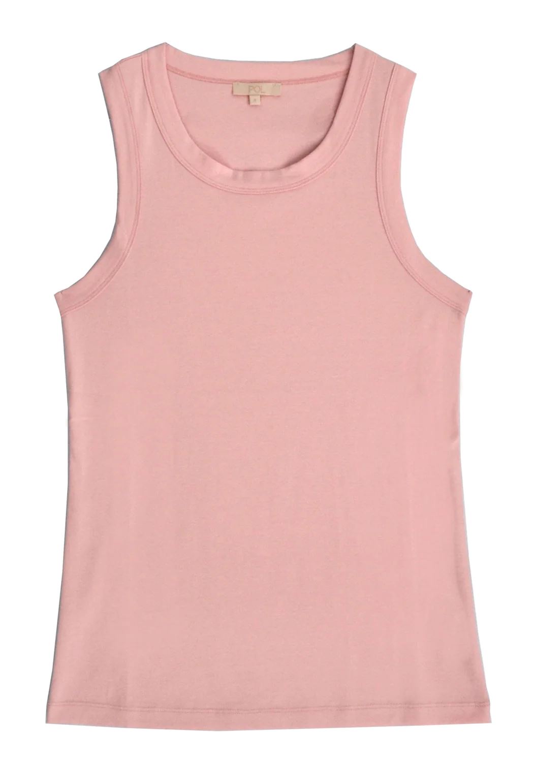 POL Brynn Tank - Pink Tank - Zabecca Living