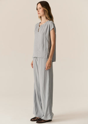 POL Faire Top - Sky Shirts & Blouses - Zabecca Living