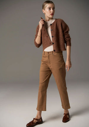 POL Finlay Cardigan - Rust CARDIGAN - Zabecca Living