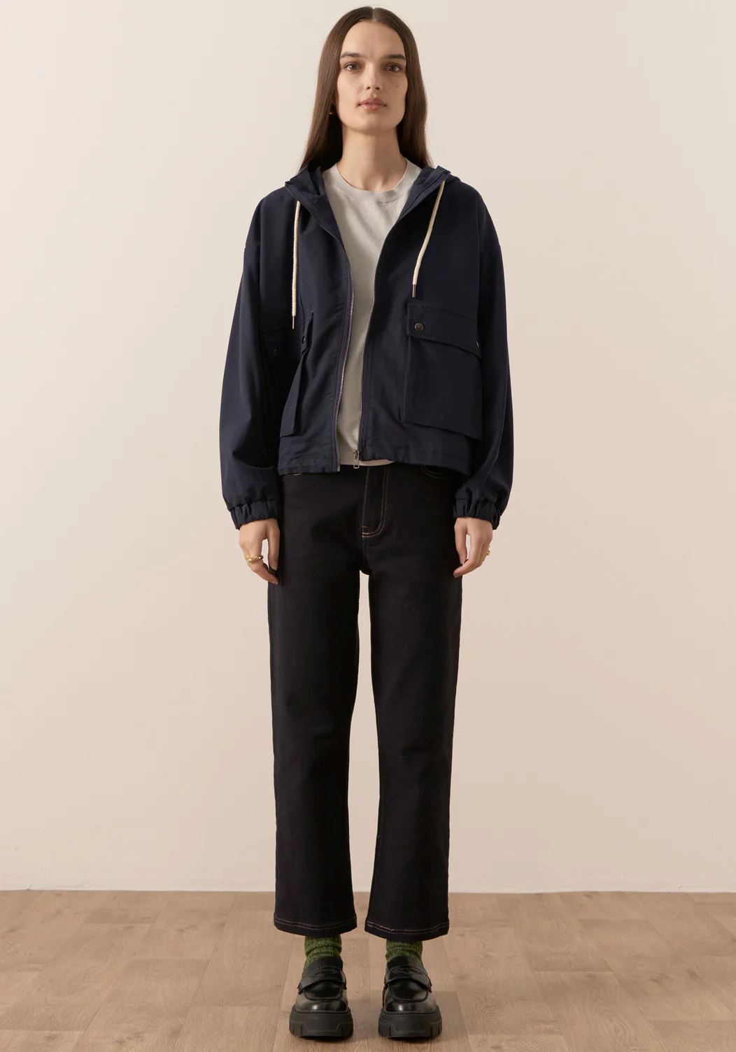 POL Forster Outdoor Jacket - Ink Jacket - Zabecca Living