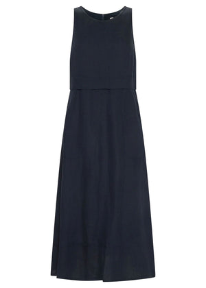 POL Frankie Double Layer Dress - Ink DRESS - Zabecca Living