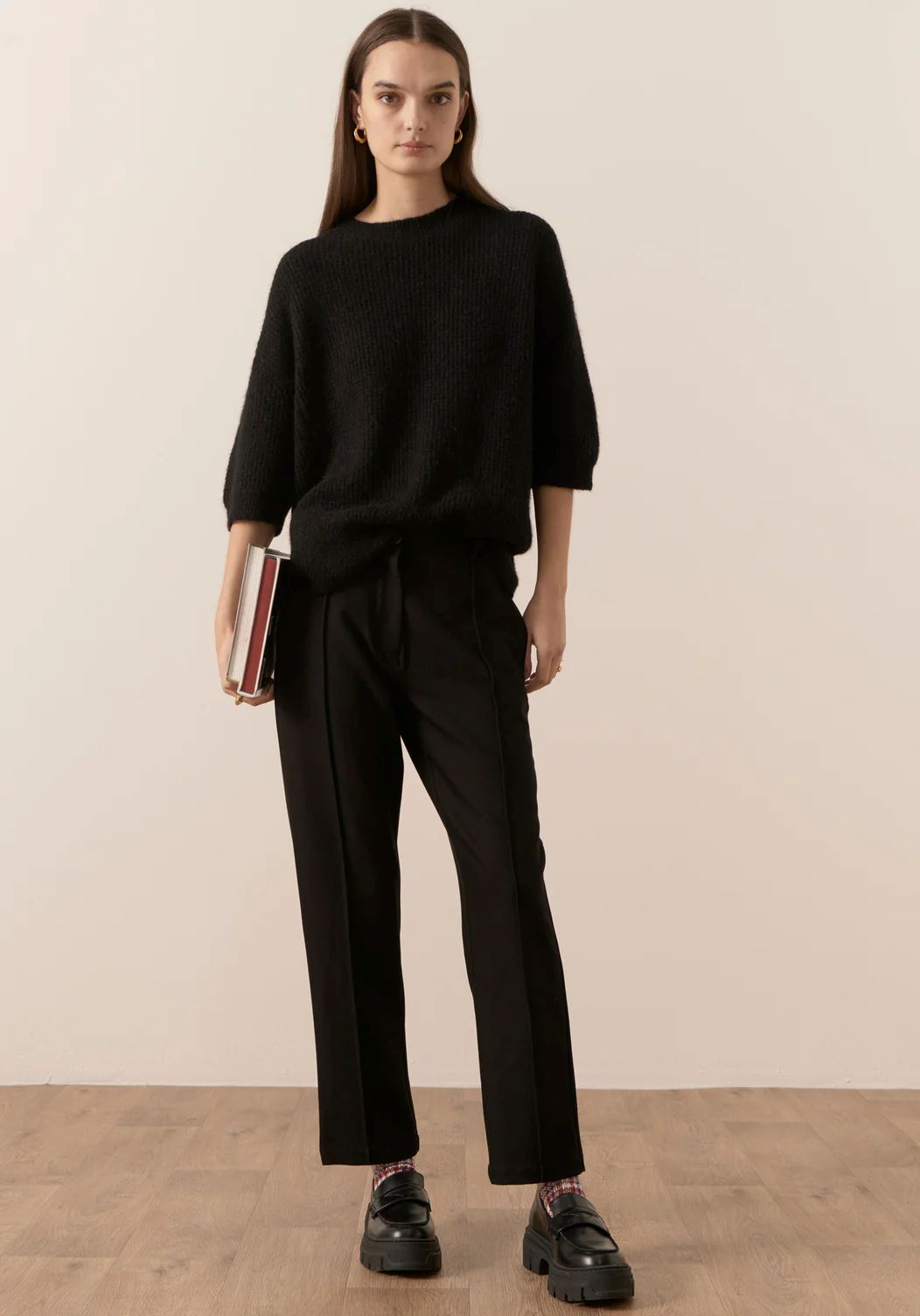 POL Garcia Cigarette Pant - Black PANTS - Zabecca Living