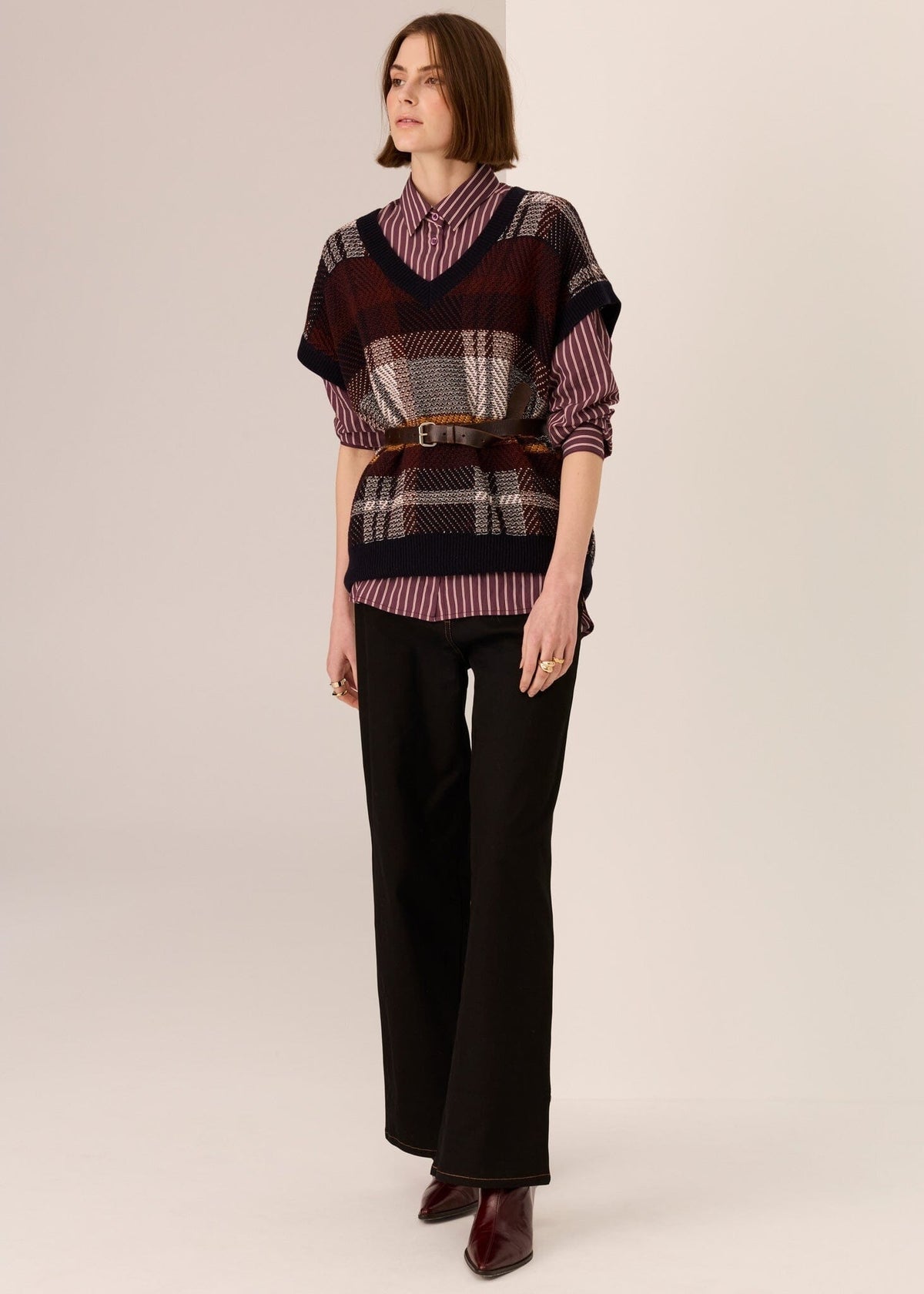 POL Lana Wide Leg Jean - Black JEANS - Zabecca Living