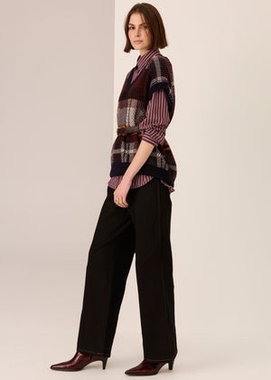 POL Lana Wide Leg Jean - Black JEANS - Zabecca Living