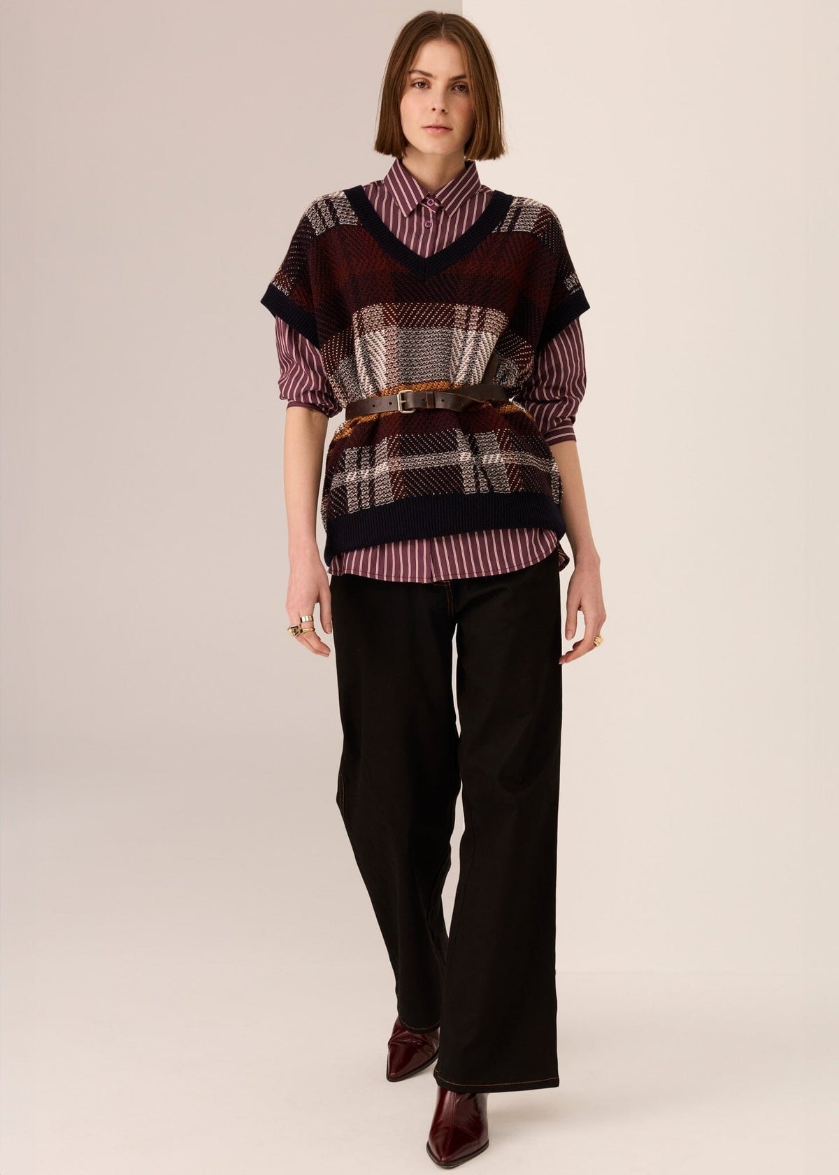 POL Lana Wide Leg Jean - Black JEANS - Zabecca Living