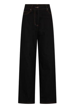 POL Lana Wide Leg Jean - Black JEANS - Zabecca Living