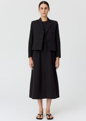 POL Lira Belt Dress - Off Black DRESS - Zabecca Living