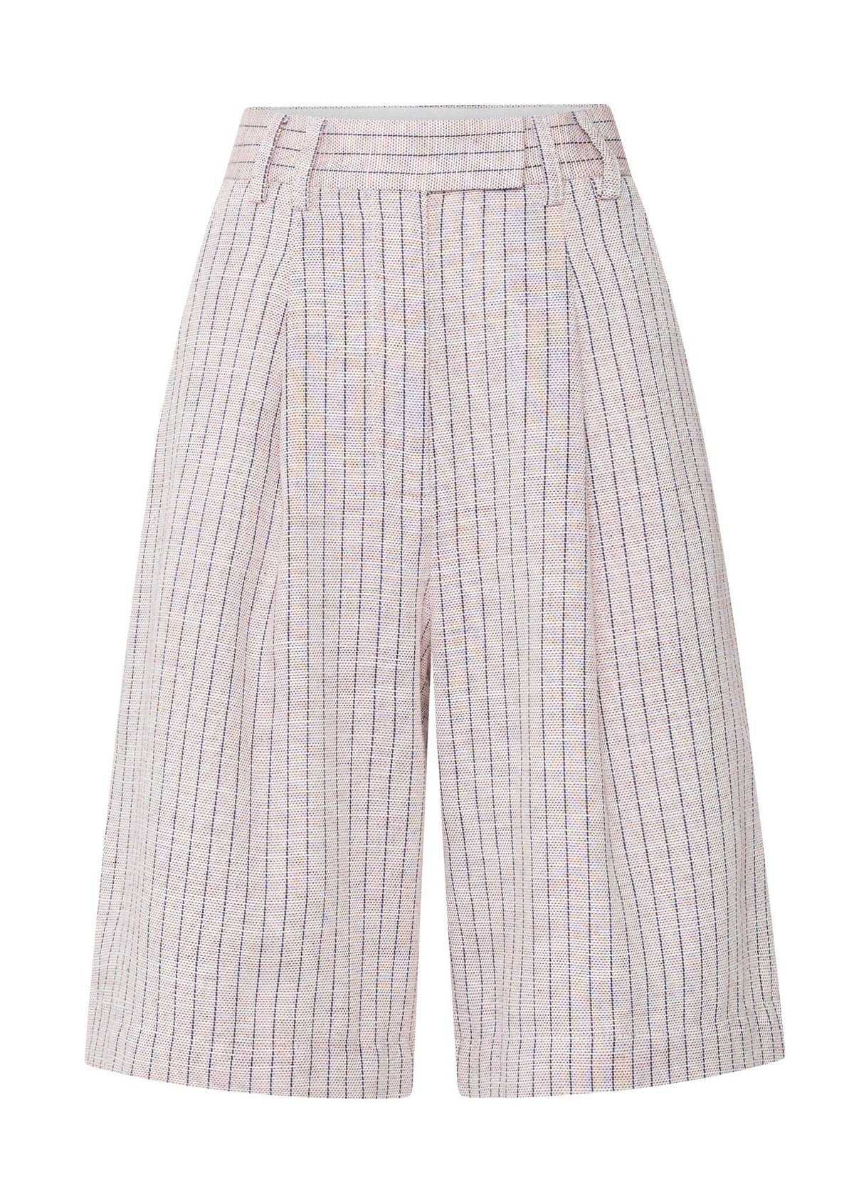 POL Maya Tailored Short - Pinstripe SHORTS - Zabecca Living