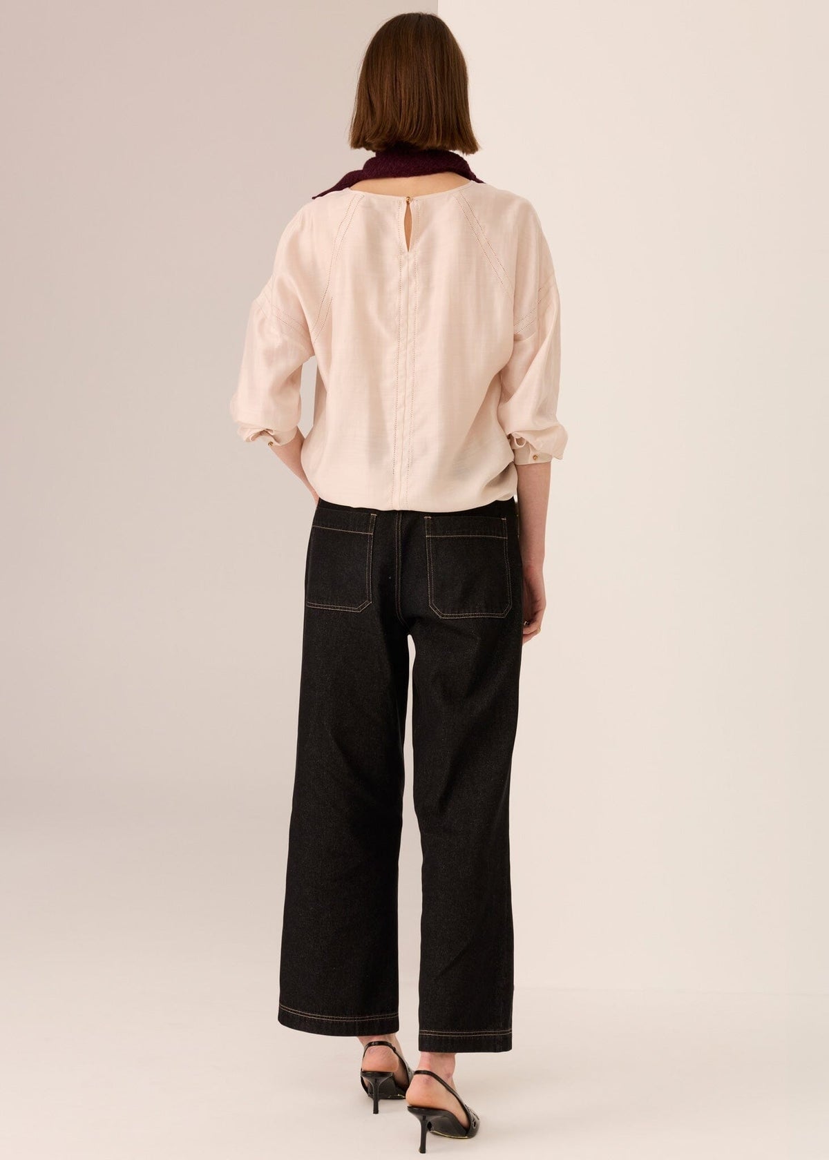 POL Nora Top - Blush Shirts & Blouses - Zabecca Living
