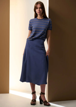 POL Nubo Skirt - Blue SKIRT - Zabecca Living