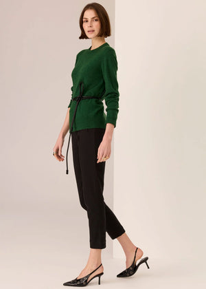 POL Orson Crew Knit - Green Jumpers + Knitwear - Zabecca Living