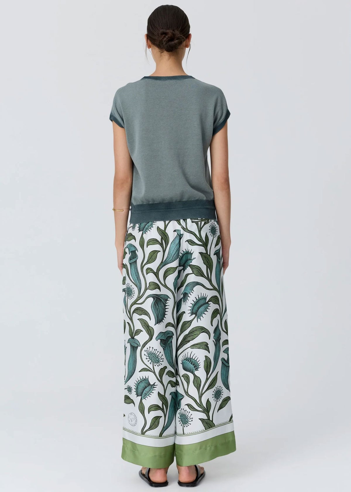 POL Reed Painted Knit - Ocean/Teal Jumpers + Knitwear - Zabecca Living