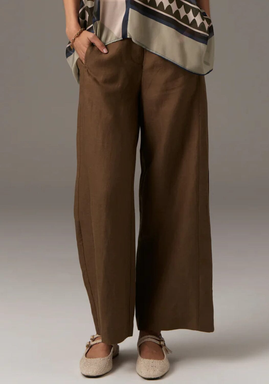 POL Riley Pant - Khaki PANTS - Zabecca Living