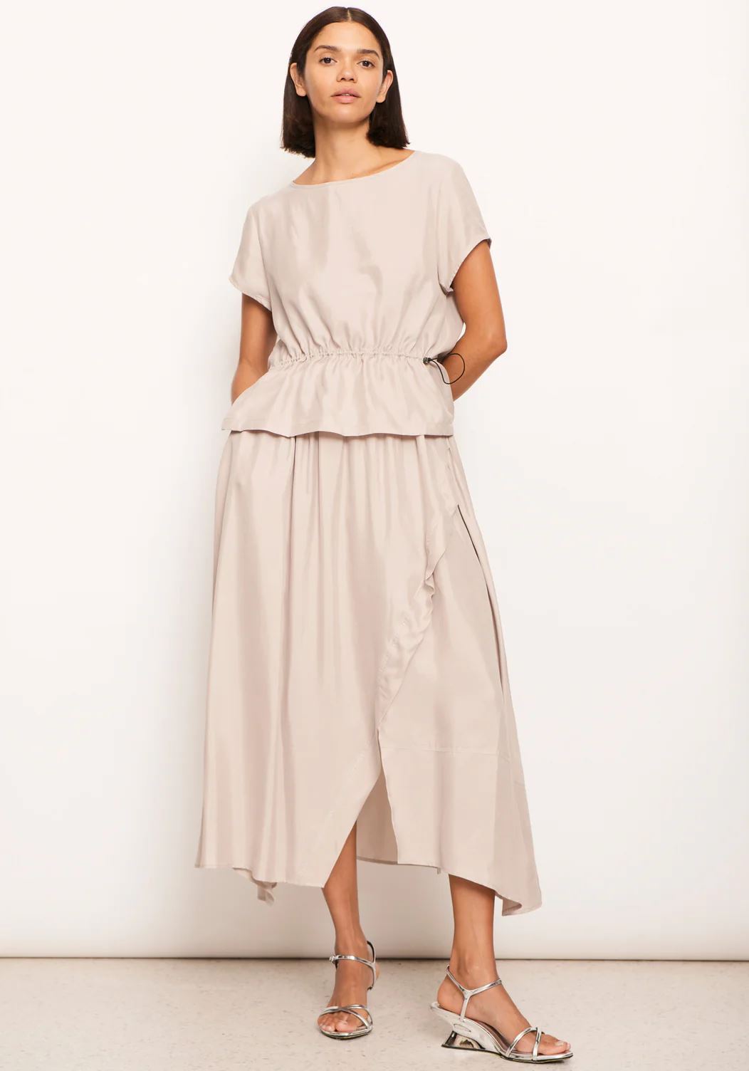 POL Vault Wrap Skirt - Pebble Skirt - Zabecca Living