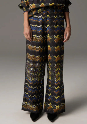 POL Wide Leg Pant - Kolide Print PANTS - Zabecca Living