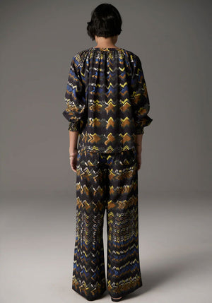 POL Wide Leg Pant - Kolide Print PANTS - Zabecca Living