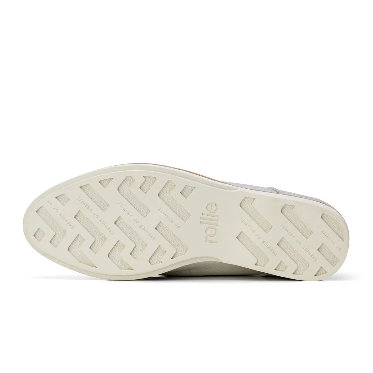ROLLIE Derby Super Soft Shoe - Silver SHOES - Zabecca Living
