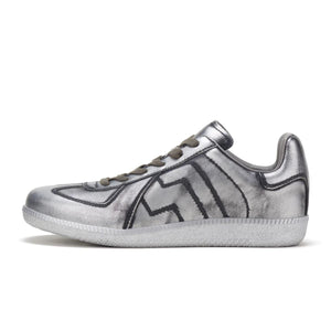 ROLLIE Pace Sneaker - All Brushed Silver FOOTWEAR - Zabecca Living