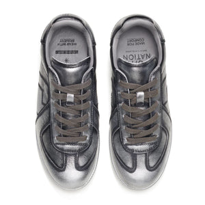 ROLLIE Pace Sneaker - All Brushed Silver FOOTWEAR - Zabecca Living