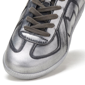 ROLLIE Pace Sneaker - All Brushed Silver FOOTWEAR - Zabecca Living