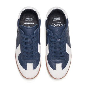 ROLLIE Pace Sneaker Navy - Retro Gum FOOTWEAR - Zabecca Living