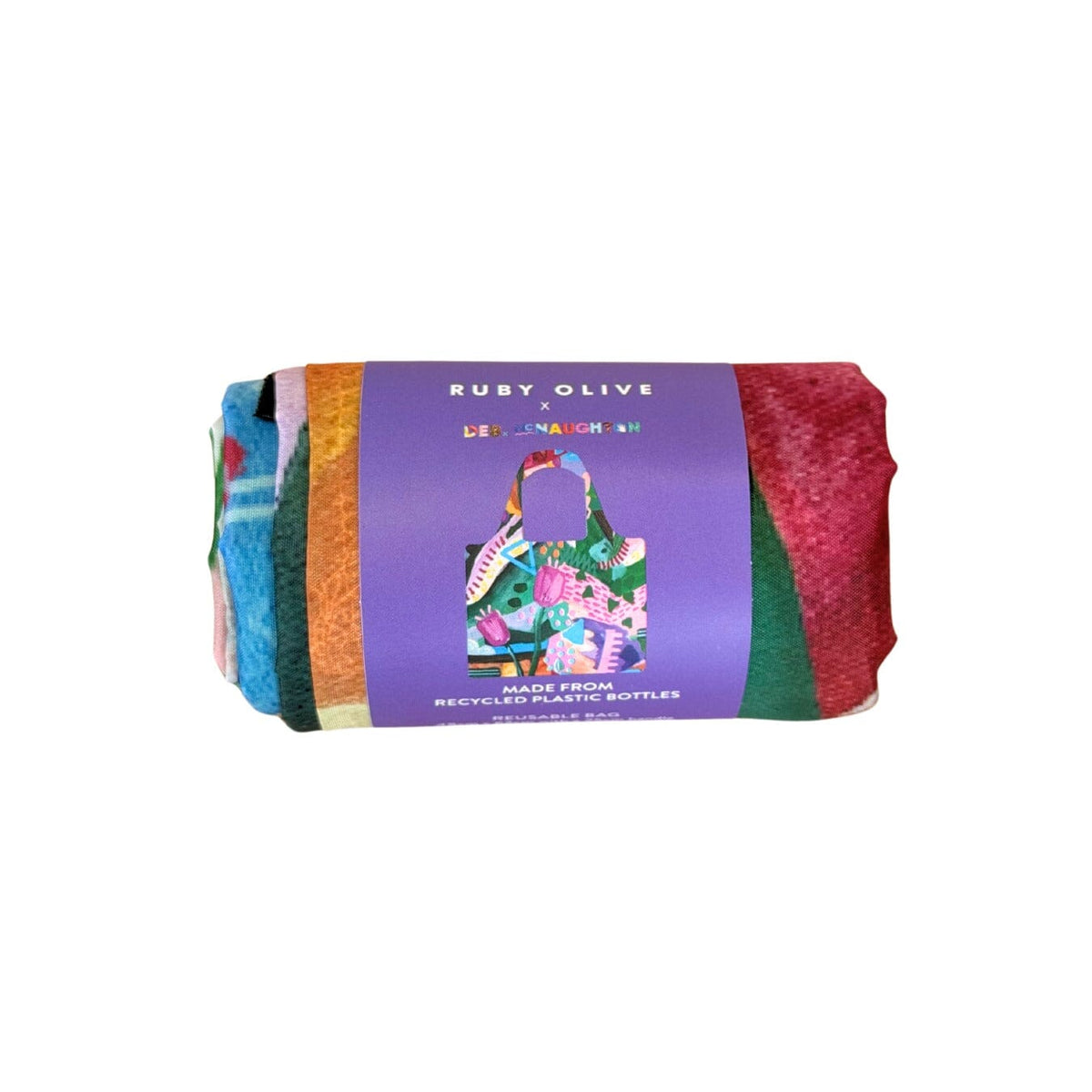 RUBY OLIVE Shopping Bag - Deb McNaughton Amazon SHOPPING BAG - Zabecca Living