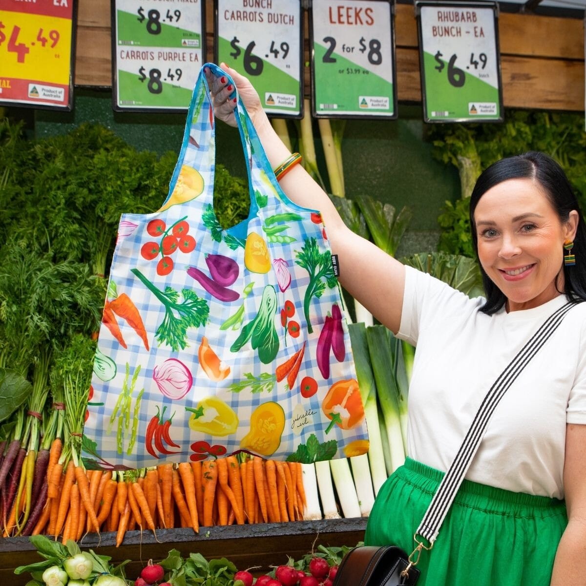 RUBY OLIVE Shopping Bag - Harvest Party SHOPPING BAG - Zabecca Living