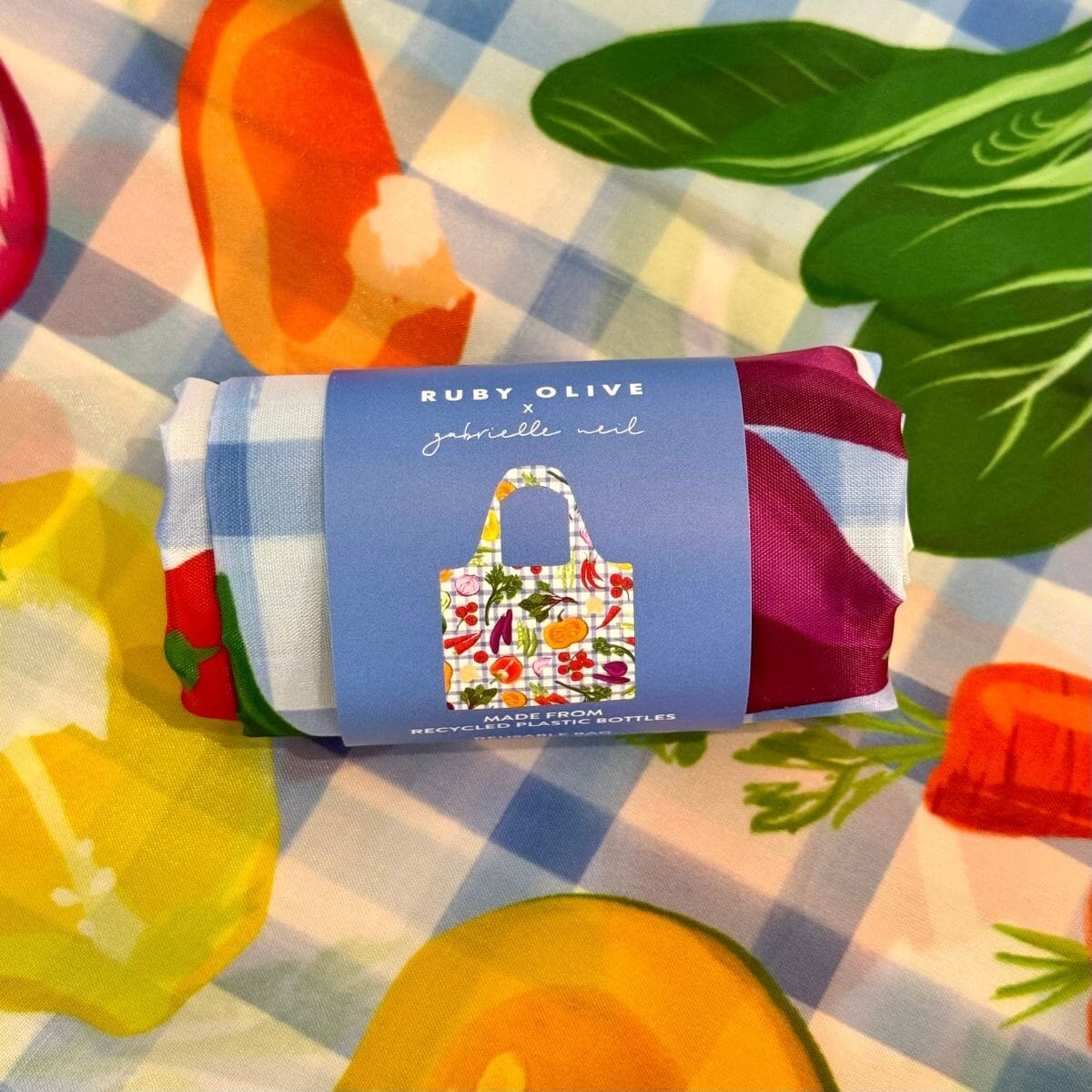 RUBY OLIVE Shopping Bag - Harvest Party SHOPPING BAG - Zabecca Living