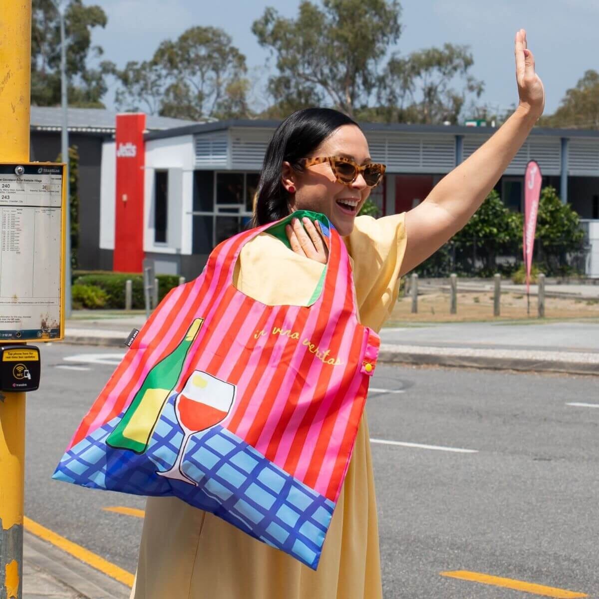 RUBY OLIVE Shopping Bag - My Shout SHOPPING BAG - Zabecca Living